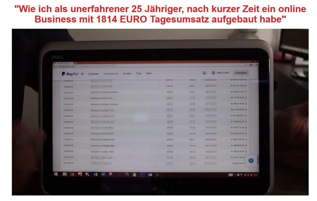 Video: Geld verdienen im Internet 