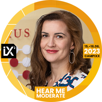 Anna Pianka von ABAKUS Internet Marketing GmbH ist Moderatorin auf der CAMPIXX 2023