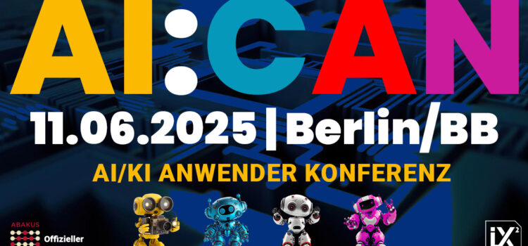 AI:CAN 2025 am 11. Juni – ABAKUS als Medienpartner mit 10 %-Rabattcode dabei