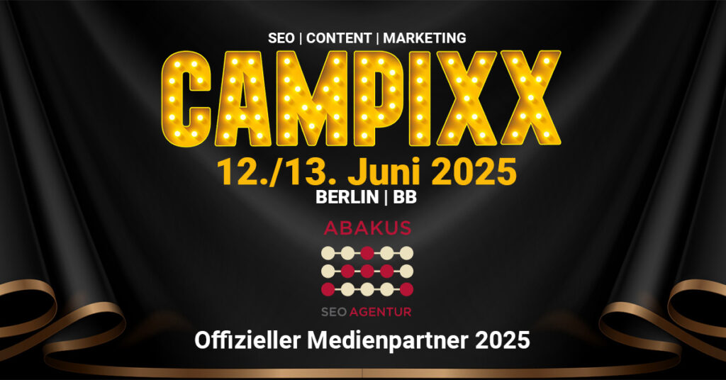 ABAKUS Internet Marketing Gmbh ist offizieller Medienpartner der CAMPIXX 2025